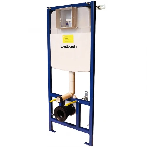 Инсталляция beWash BW74 500RZVSN074HM0000001 для унитаза без клавиши смыва пластик