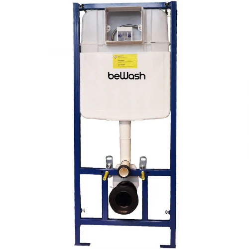 Инсталляция beWash BW74 500RZVSN074HM0000001 для унитаза без клавиши смыва пластик