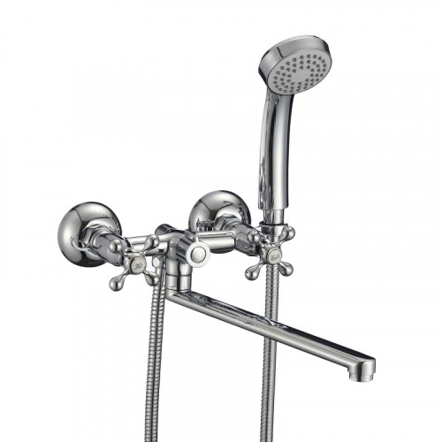 Смеситель для ванны D-Lin D143810-F универсальный цвет  Хром