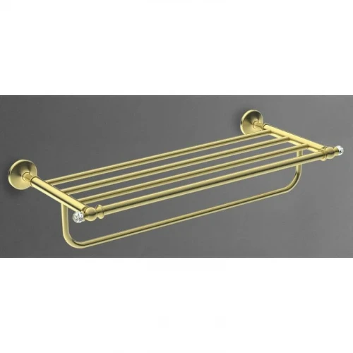 Полка для полотенец Art&Max Antic Crystal AM-2622SJ-Do Золото