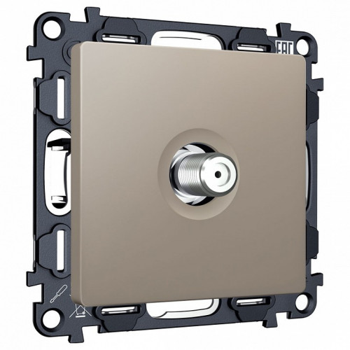 ТВ-розетка без рамки Ambrella Volt ALFA MA373050