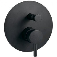 Смеситель для душа Paffoni Light LIG015NO Черный матовый встраиваемый