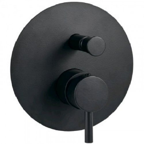 Смеситель для душа Paffoni Light LIG015NO Черный матовый встраиваемый