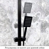 Душевая система Haiba HB23803-7 цвет Черный матовый