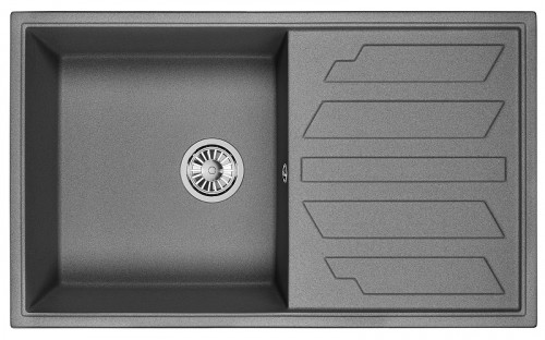 Кухонная мойка Granula 86 8601 цвет Графит