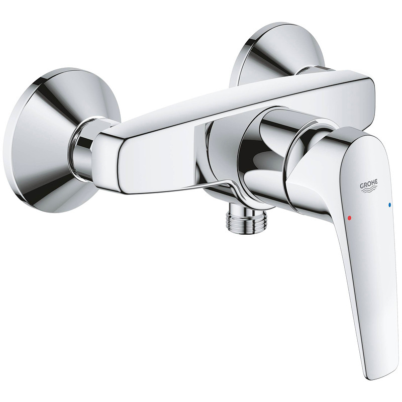 Смеситель для душа Grohe Bauflow 23632000 Хром латунь на стену