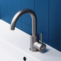 Смеситель для раковины Dorff Logic D3002101SS Нержавеющая сталь нержавеющая сталь