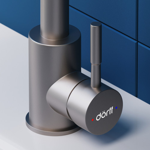 Смеситель для раковины Dorff Logic D3002101SS Нержавеющая сталь нержавеющая сталь