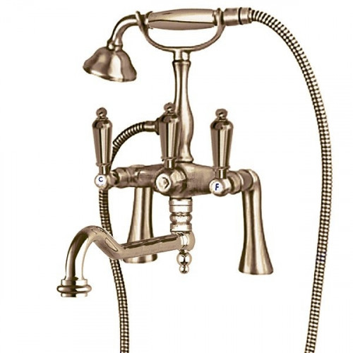 Смеситель на борт ванны Cezares FIRST-PBV2-02-M Бронза латунь