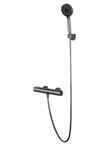 Смеситель для душа Wonzon &amp; Woghand Inn WW-A2006-A-BGG с термостатом цвет Темный графит