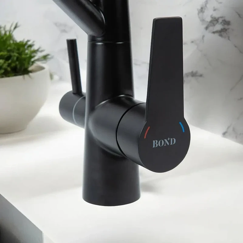 Смеситель для кухни Bond Smart B64-0488 цвет Черный матовый