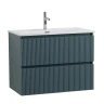 Тумба под раковину BelBagno Uno 90 UNO-900-2C-SO-AO подвесная цвет Голубой матовый