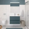 Тумба под раковину BelBagno Uno 90 UNO-900-2C-SO-AO подвесная цвет Голубой матовый