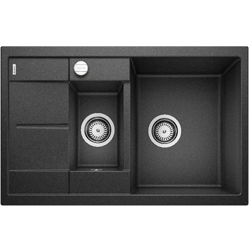 Кухонная мойка Blanco Metra 6 S Compact 513473 Антрацит искусственный камень (литьевой мрамор) встраиваемый