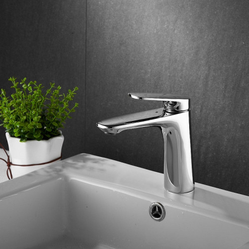 Смеситель для раковины Raffine F0185 цвет Хром