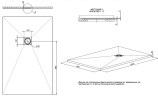 Душевой поддон из искусственного камня Allen Brau Priority 140x90 8.31009-AM Антрацит