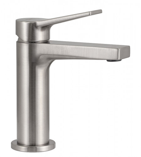 Смеситель для раковины Remer Slash Dot SL12XV цвет Сталь