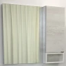 Зеркало со шкафом Comforty Прага 90 00004136263 Дуб белый МДФ / ЛДСП, стекло