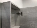 Зеркало со шкафом Comforty Прага 90 00004136263 Дуб белый МДФ / ЛДСП, стекло