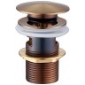 Смеситель для раковины Caprigo Adria-Uno Metal Edition 02M-524-vot Бронза латунь