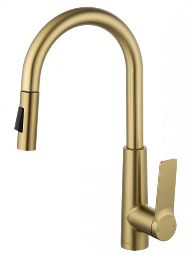 Смеситель для кухни Wonzon & Woghand WW-A20782-BG цвет Брашированное золото