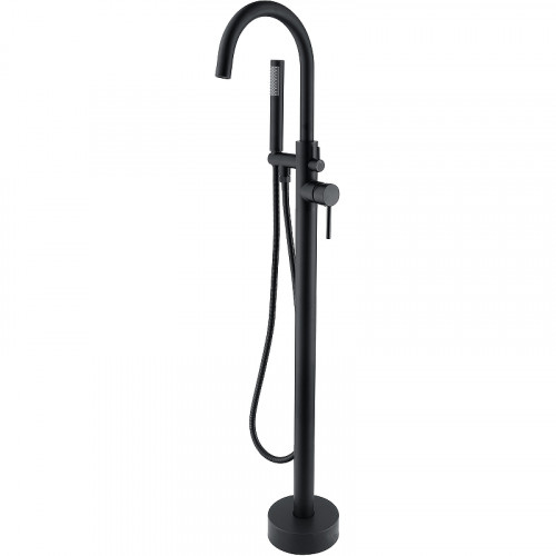 Смеситель для ванны Orange Steel M99-336b Черный матовый на пол