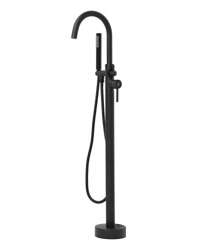 Смеситель для ванны Orange Steel M99-336b Черный матовый на пол