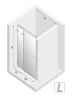 Душевая дверь New Trendy AVEXA White x90 EXK-2689