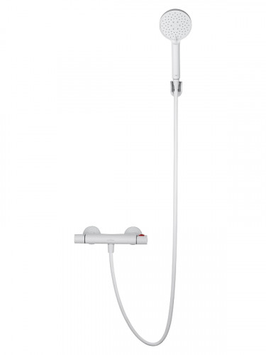 Смеситель для душа Wonzon &amp; Woghand Inn WW-B2005-A-MW с термостатом цвет Белый матовый