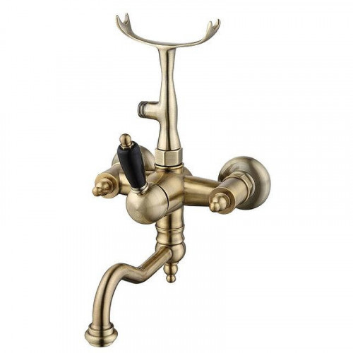 Смеситель для ванны Caprigo Adria-Uno Black Edition 02B-511-vot цвет Бронза