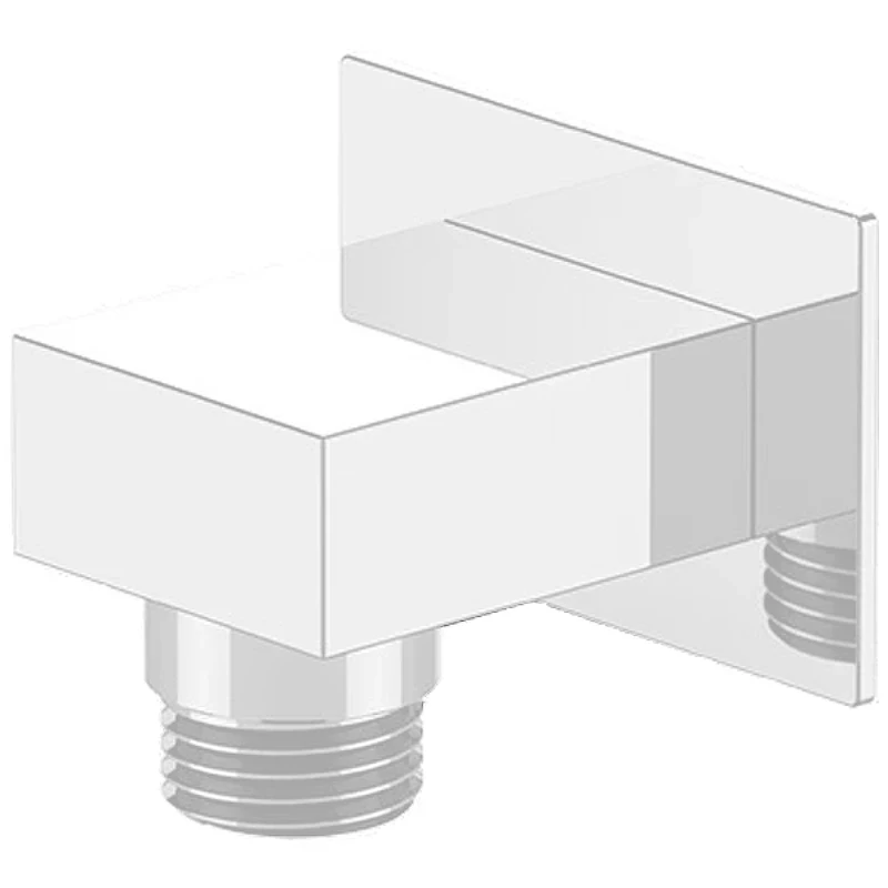 Шланговое подключение Remer 309WBO Белое матовое латунь на стену