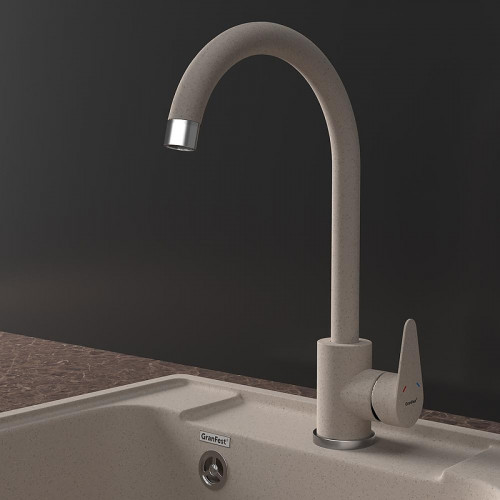 Смеситель для кухни GranFest GF-Z-5412 цвет Песочный