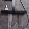 Душевая система Black&White Gravity GH-9005N-MB 9005NMB с термостатом цвет Черный матовый