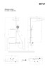 Душевая система Black&White Gravity GH-9005N-MB 9005NMB с термостатом цвет Черный матовый