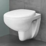 Комплект унитаза с инсталляцией Aquatek SET Aquatek Standard INS-0000012+KDI-0000002 + Grohe Bau Ceramic 39427000+39493000 с сиденьем Микролифт фарфор подвесной
