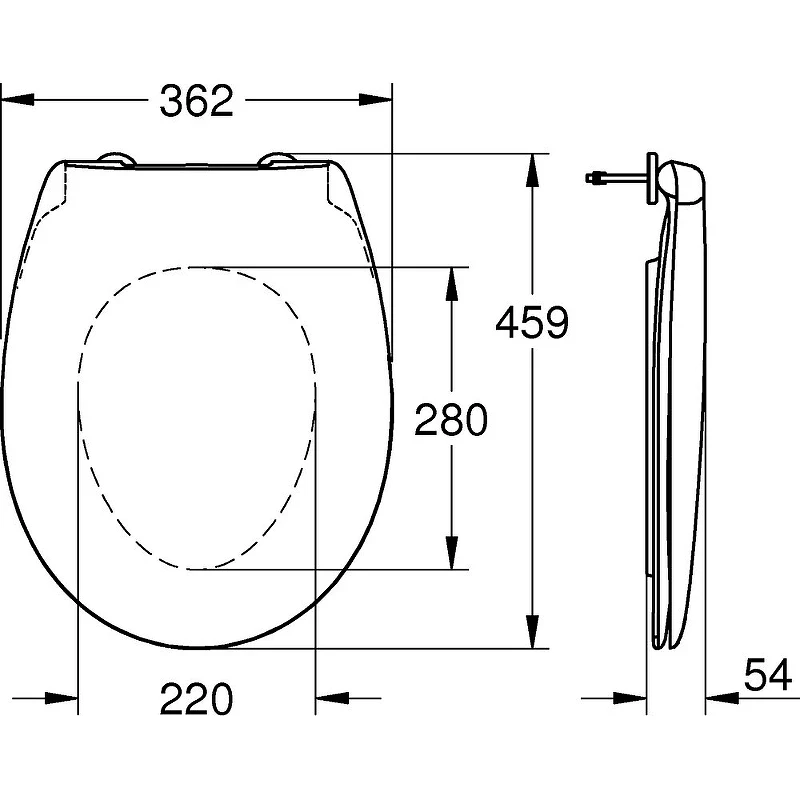 Комплект унитаза с инсталляцией Aquatek SET Aquatek Standard INS-0000012+KDI-0000002 + Grohe Bau Ceramic 39427000+39493000 с сиденьем Микролифт фарфор подвесной