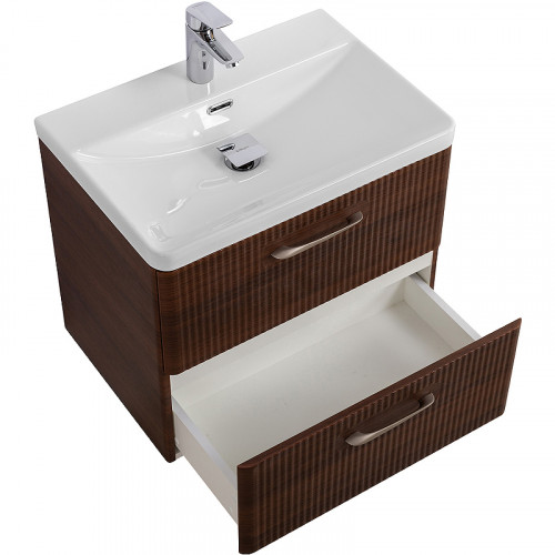 Тумба под раковину BelBagno Due 50 DUE-500-2C-SO-NOCE-P подвесная Noce МДФ / ЛДСП