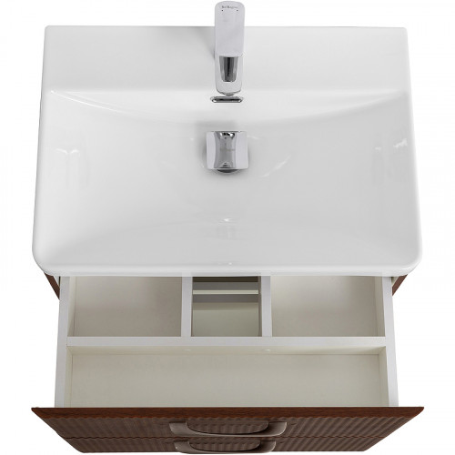 Тумба под раковину BelBagno Due 50 DUE-500-2C-SO-NOCE-P подвесная Noce МДФ / ЛДСП