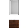 Тумба под раковину BelBagno Due 50 DUE-500-2C-SO-NOCE-P подвесная Noce МДФ / ЛДСП