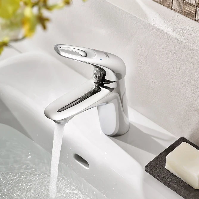 Смеситель для раковины Grohe Eurostyle 32468003 Хром латунь