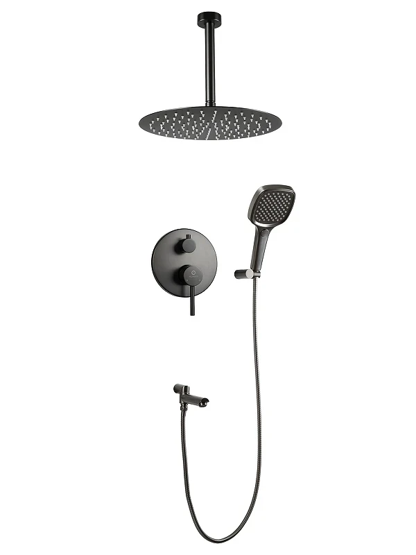 Душевая система FILARETE Roun FL1027BG цвет Графит