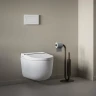 Унитаз биде Artceram Hype KHYV001 01 00 подвесной цвет Белый с сиденьем Микролифт