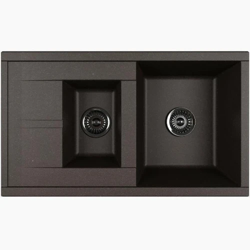 Кухонная мойка Aquaton Делия 87 1A716232DE280 Кофе