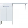 Тумба с раковиной Orange Sistema 110 L STD-110TUW+RAL Белая МДФ / ЛДСП