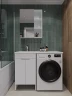 Тумба с раковиной Orange Sistema 110 L STD-110TUW+RAL Белая МДФ / ЛДСП