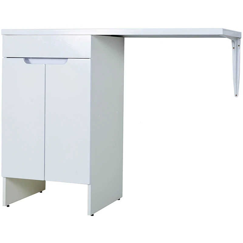 Тумба с раковиной Orange Sistema 110 L STD-110TUW+RAL Белая МДФ / ЛДСП