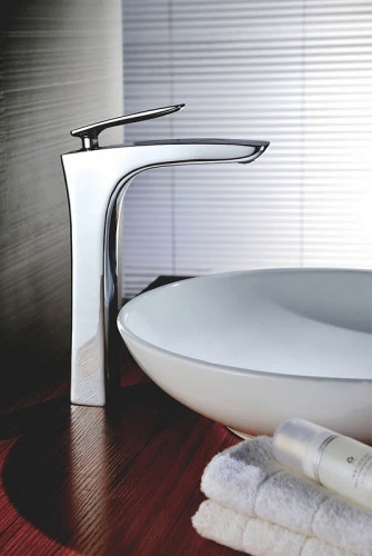 Смеситель для раковины Rose R27 R2711 Хром латунь