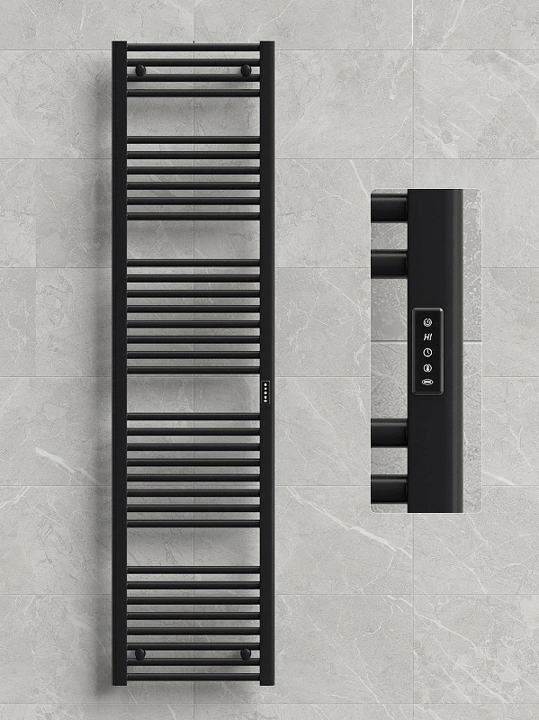Электрический полотенцесушитель Rifar D-line 1800х450 DL-180-45-BM цвет Черный янтарь матовый