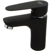Смеситель для раковины Melodia della vita Moderno MDV35120_bk Черный латунь