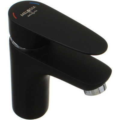Смеситель для раковины Melodia della vita Moderno MDV35120_bk Черный латунь